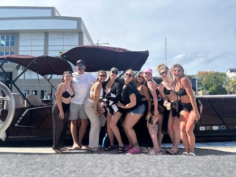 Bachelorette party boat rental