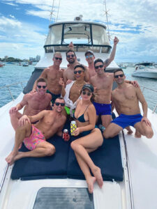 people are happy to rent a party boat in Fort Lauderdale
