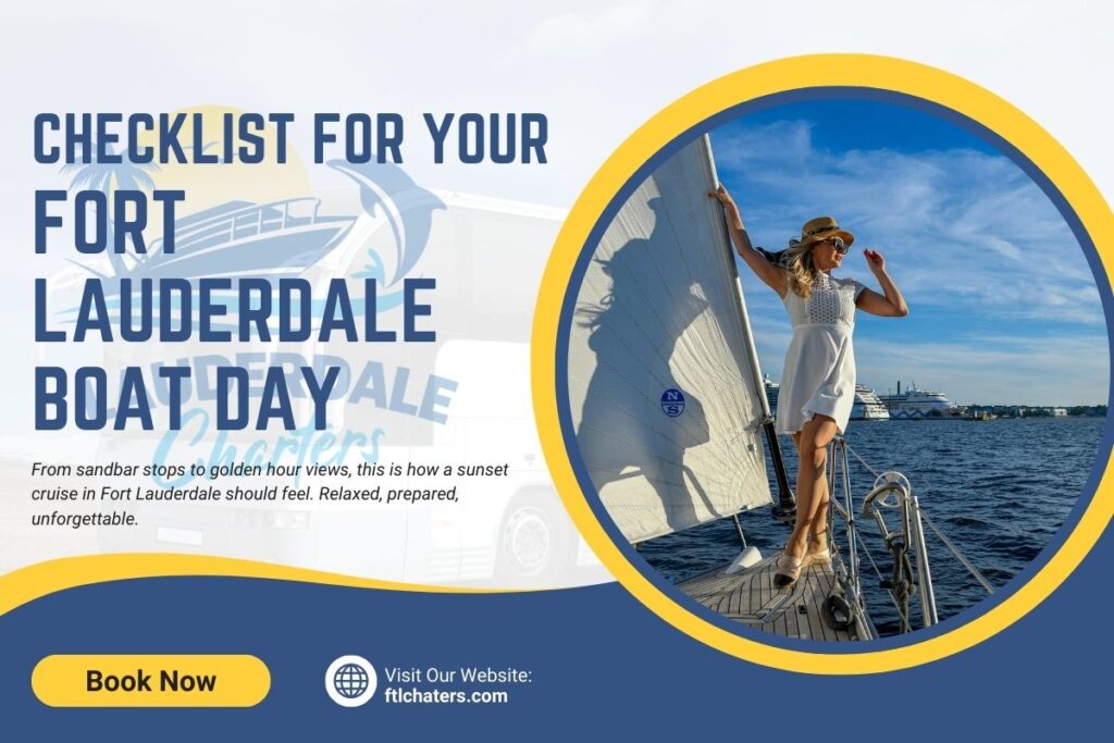 The Complete Checklist for Your Fort Lauderdale Boat Day