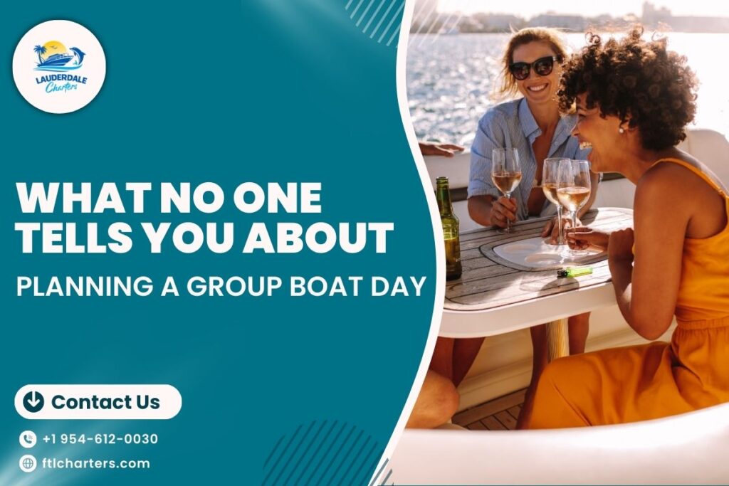 What No One Tells You About Planning a Group Boat Day Banner