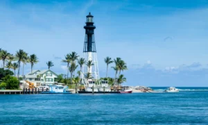 pompano beach view in florida