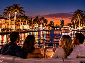 holiday lights boat tour
